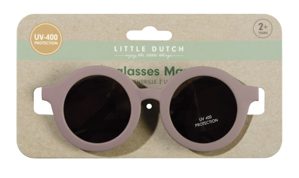 Little dutch zonnebril rond mauve 125230