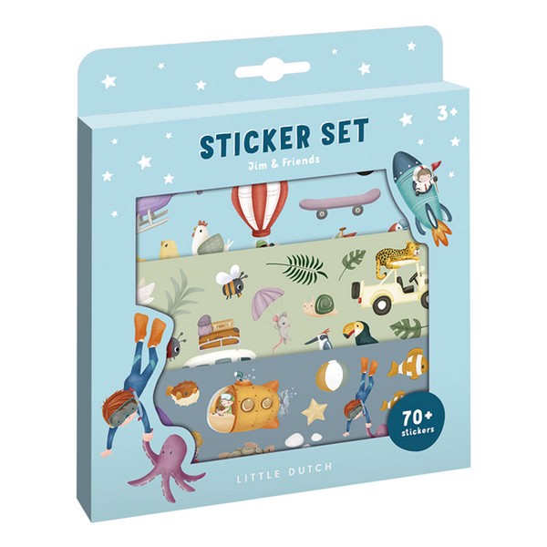 Little dutch stickerset jim en f 125629