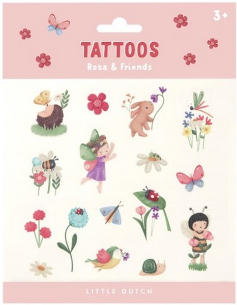 Little d. 10 tattoos rosa en fr. 370139