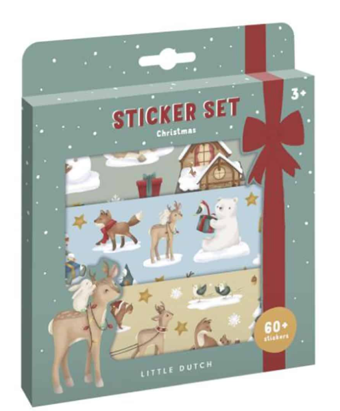 Little Dutch stickerset kerst 126299