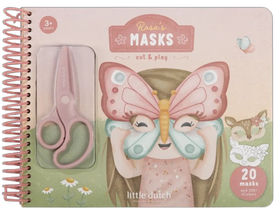 LD Rosa's maskers maken boek BT126824