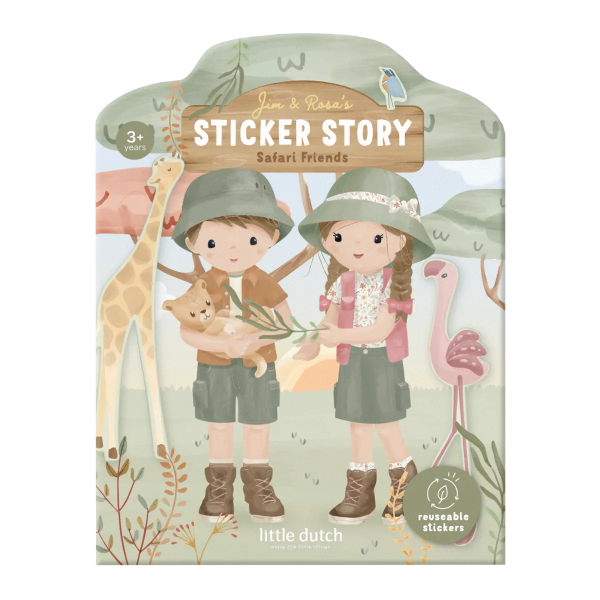 Little D. herbruikb.stickerbk. BT126905