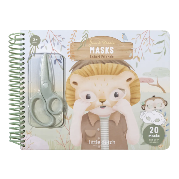 Little D.boek met schaar Safari BT126910