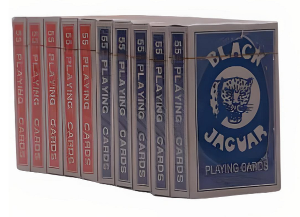 10 Pakjes Speelkaarten Jaguar