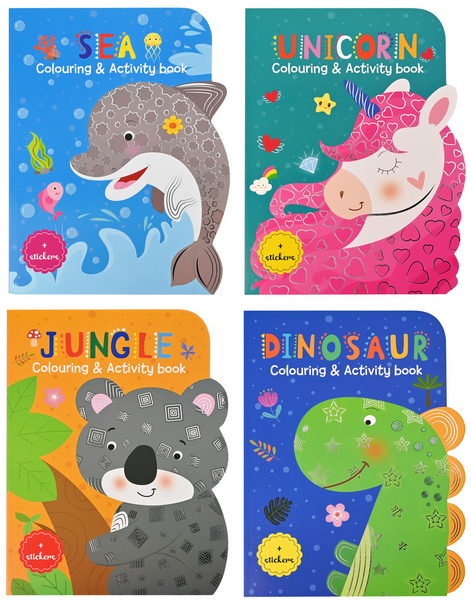 Kleur- en activiteitenboek gestanst B265