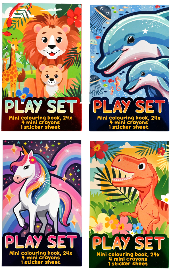 24 Mini Play sets in doos TK280