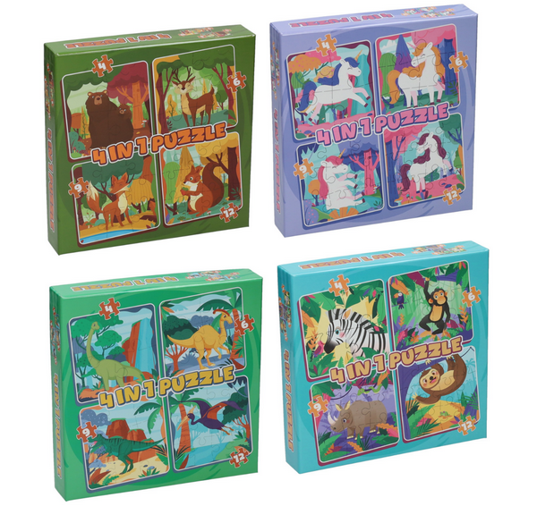 4 in 1 puzzel Wins 4 ass.