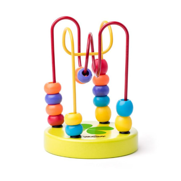 Woody Mini labyrint lichtgroen 90064