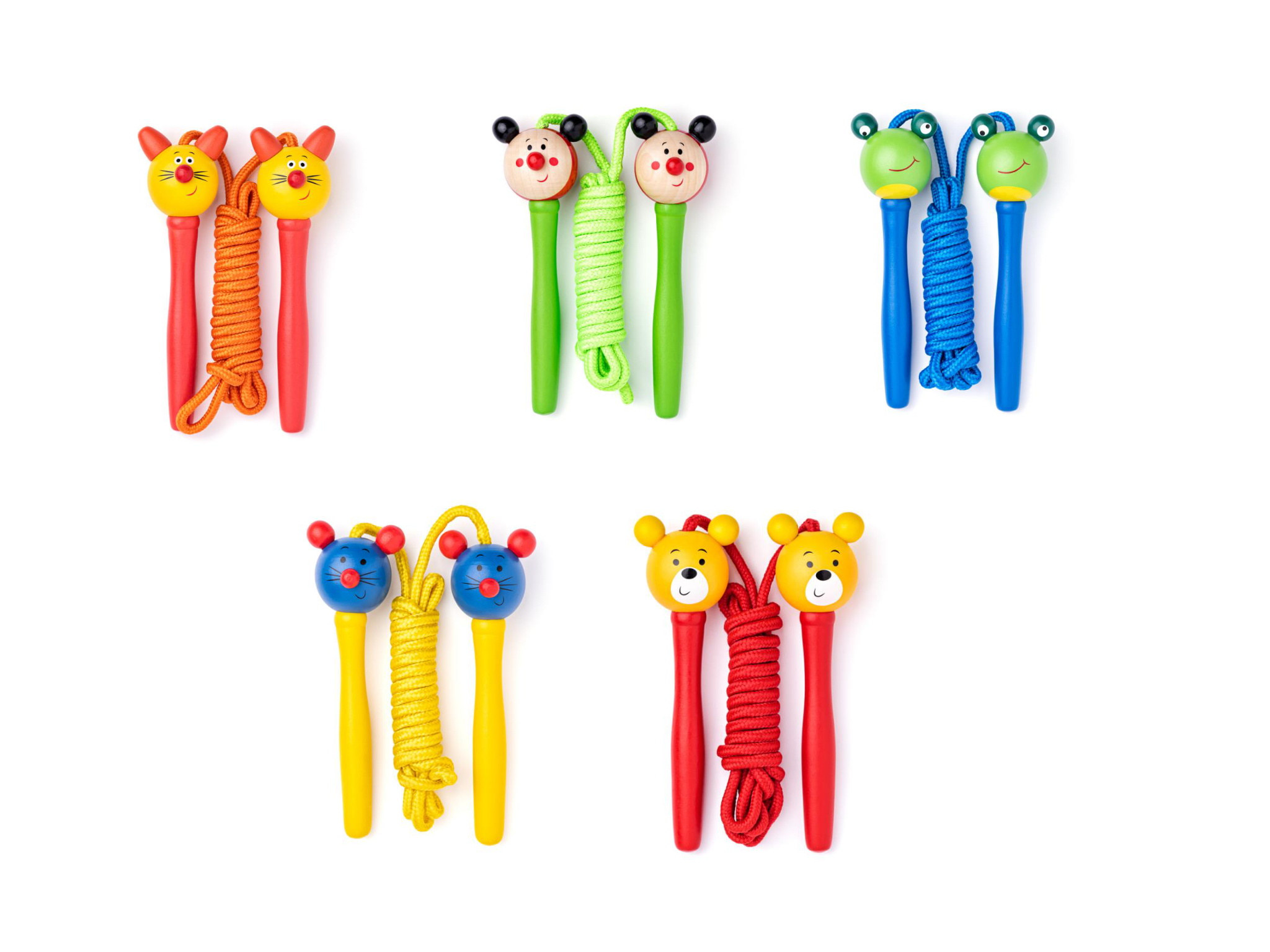 Woody springtouw huisdier 5 ass. 90459