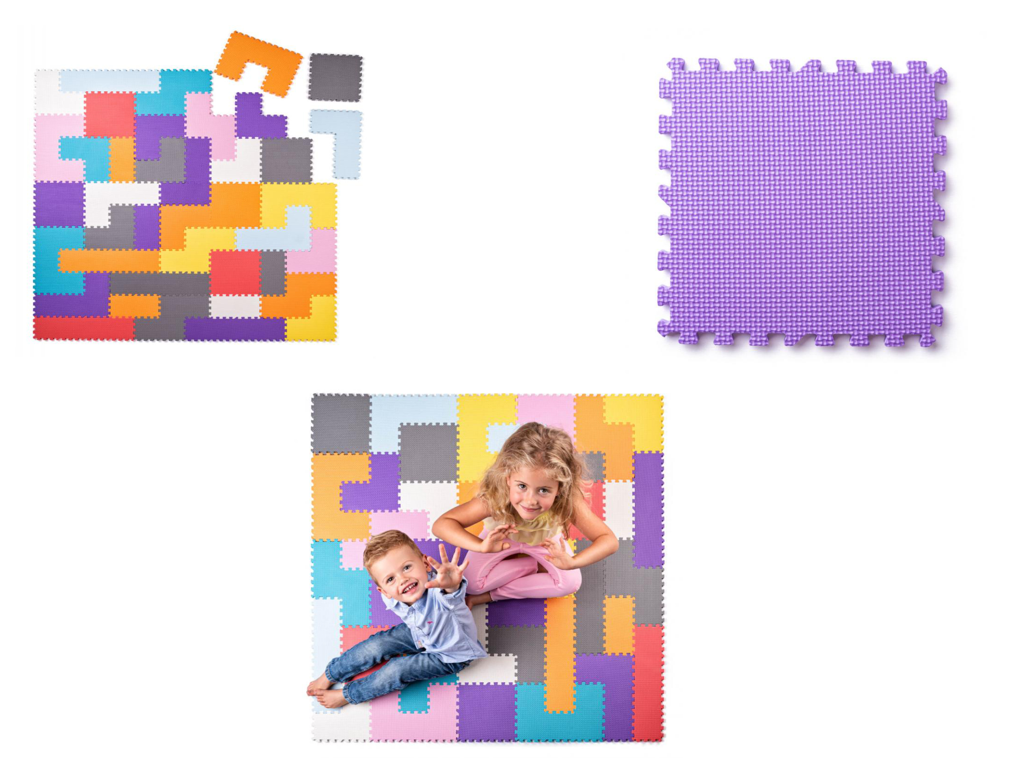 EVA foam Puzzel speelmat Plastica 91648