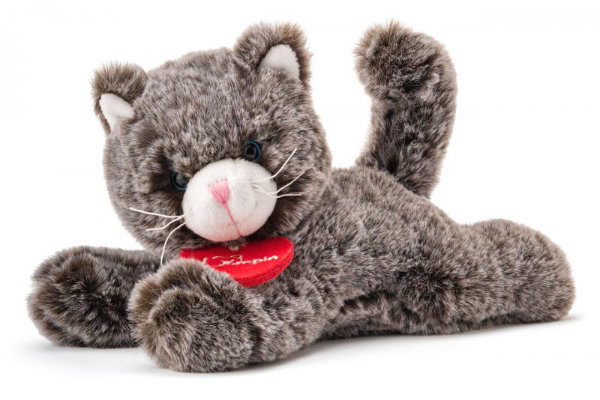 Lumpin cat Chicky dark grey 20 cm 94174