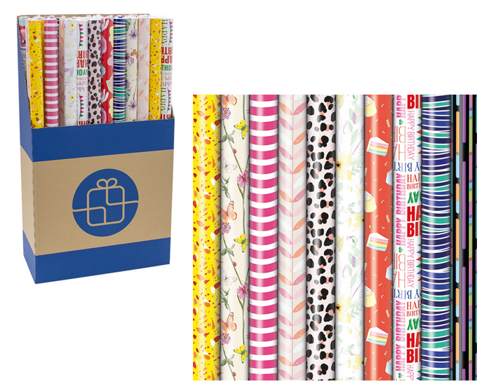 Rol geschenkpapier Prasenta 200x70cm