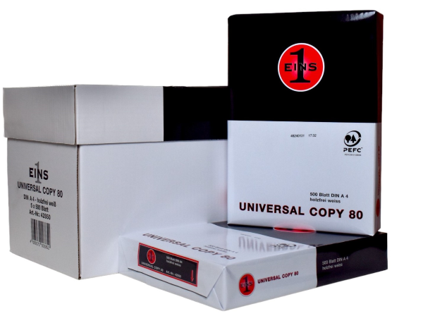 5x500 vel Universal copy paper A4 80 gr.