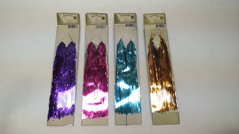 Lametta gordijn 70x50 cm rose