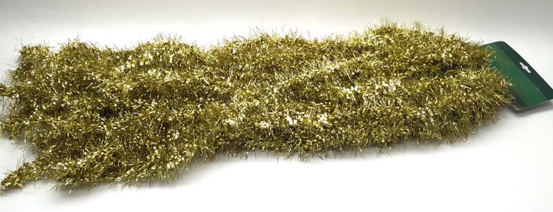 12 guirlandes 2 mtr. goud